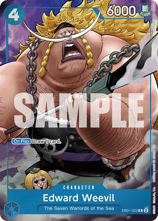 Immagine carta Edward Weevil