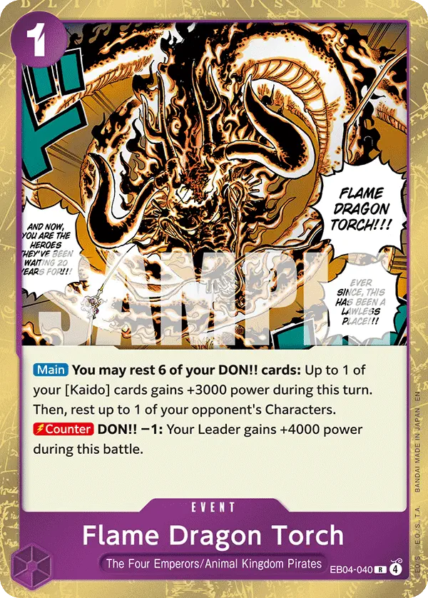Immagine carta Flame Dragon Torch