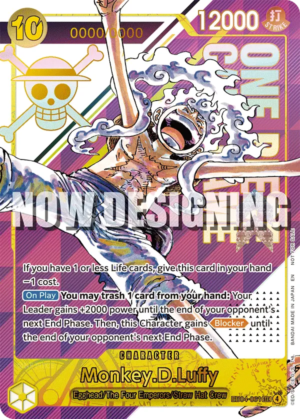 Immagine carta Monkey D Luffy