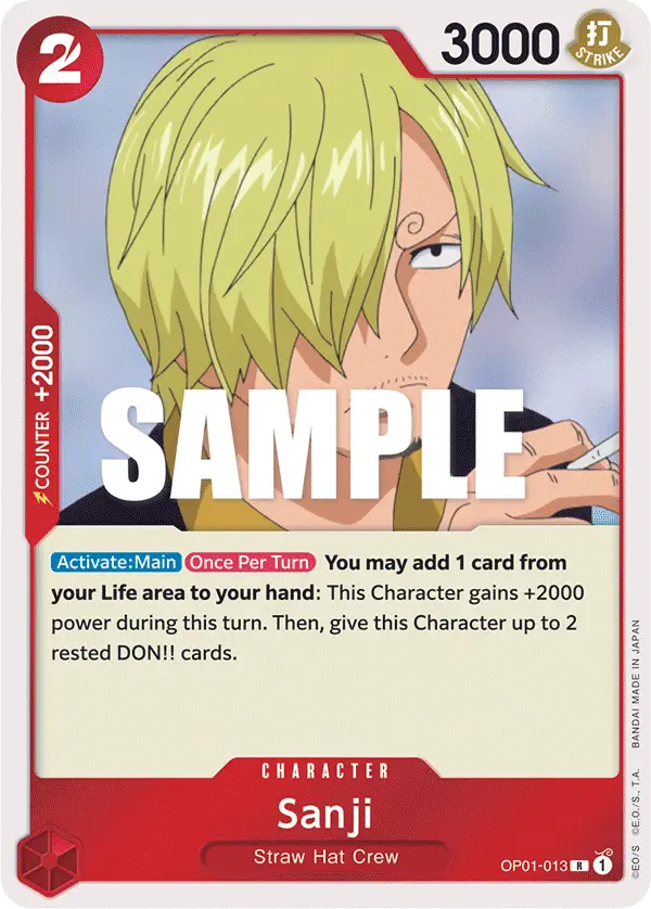 Immagine carta Sanji