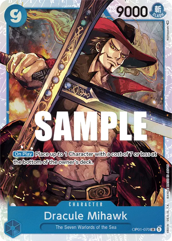 Immagine carta Dracule Mihawk