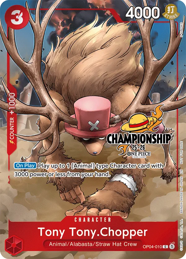 Immagine carta Tony Tony Chopper