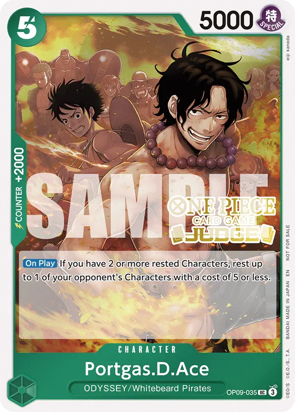 Immagine carta Portgas D Ace