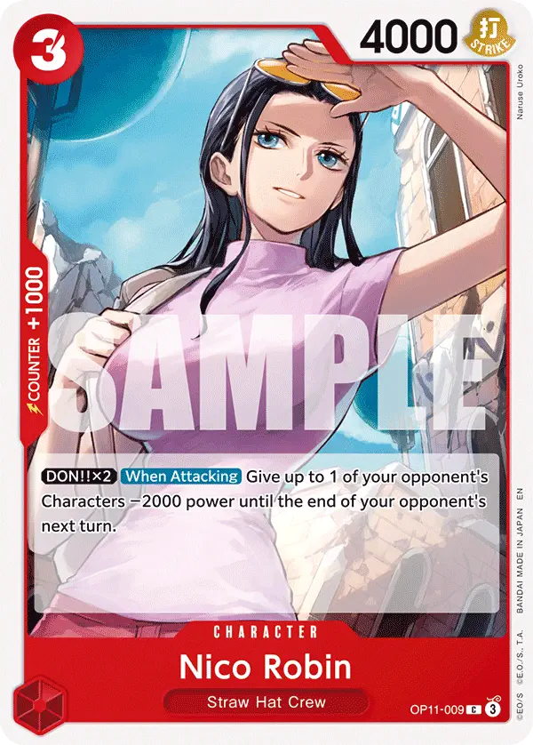 Immagine carta Nico Robin