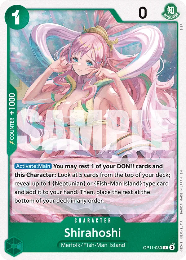Immagine carta Shirahoshi