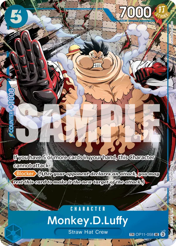 Immagine carta Monkey D Luffy