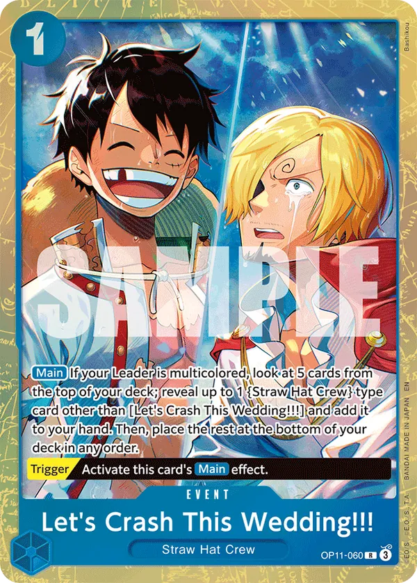 Immagine carta Let's Crash This Wedding!!!