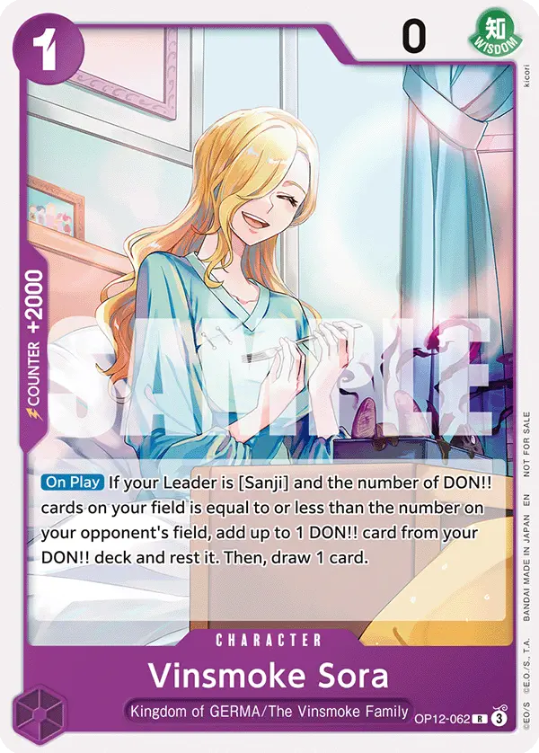 Immagine carta Vinsmoke Sora