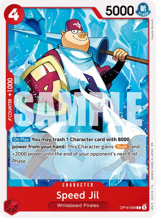 Immagine carta Speed Jil