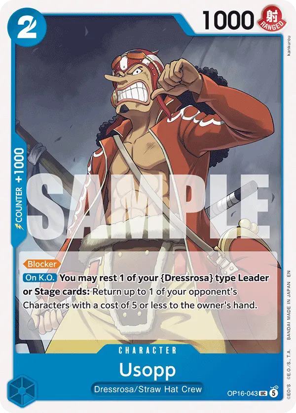 Immagine carta Usopp