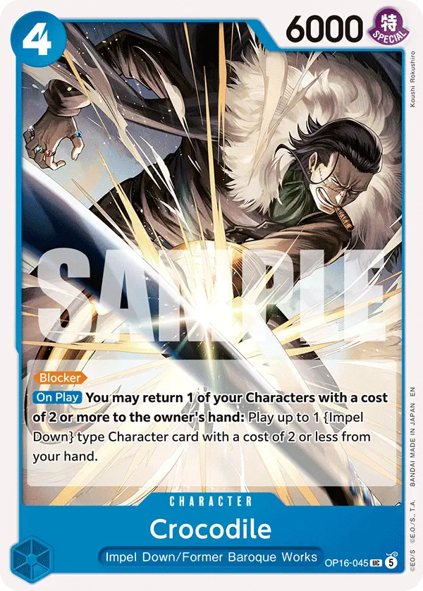 Immagine carta Crocodile