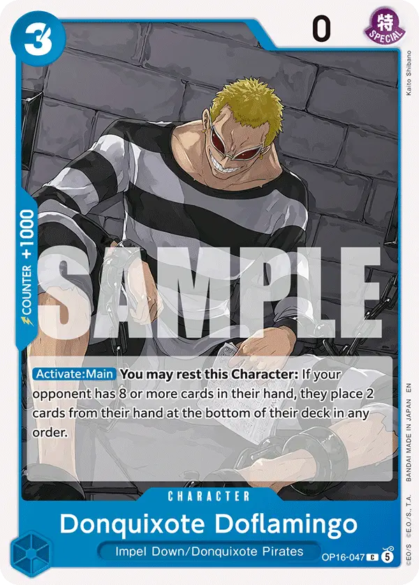 Immagine carta Donquixote Doflamingo