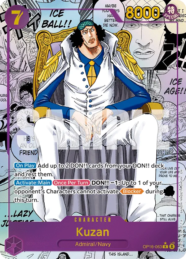 Immagine carta Kuzan