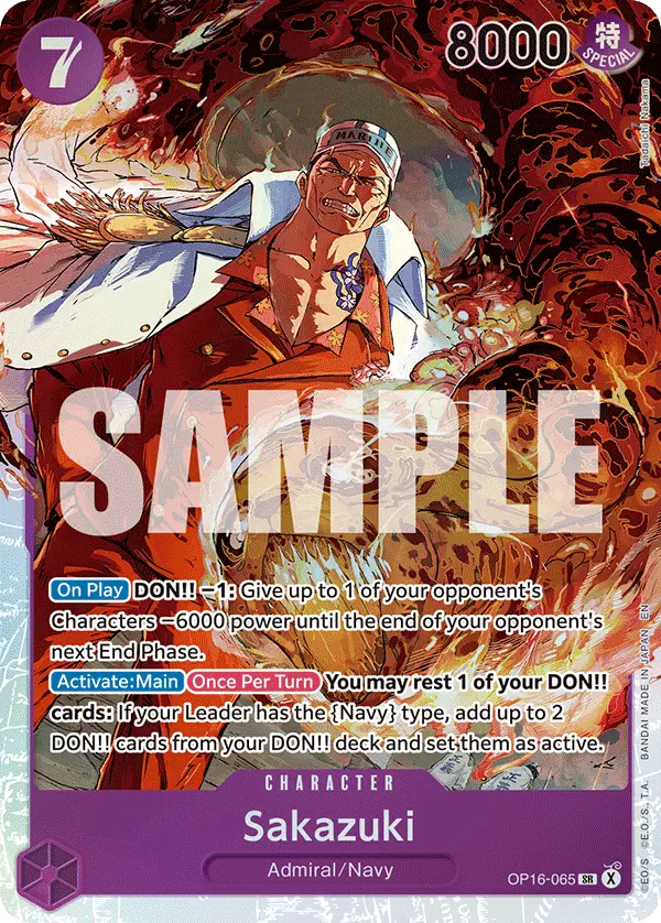 Immagine carta Sakazuki