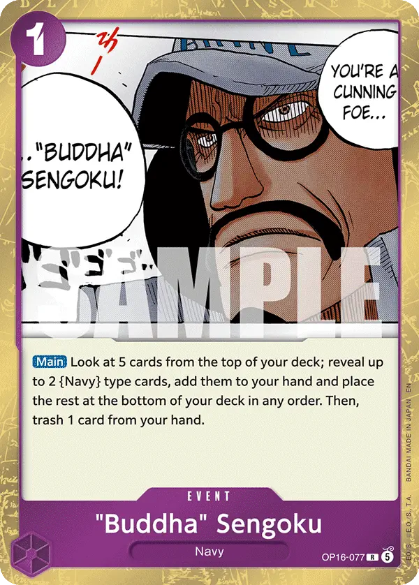Immagine carta "buddha" Sengoku