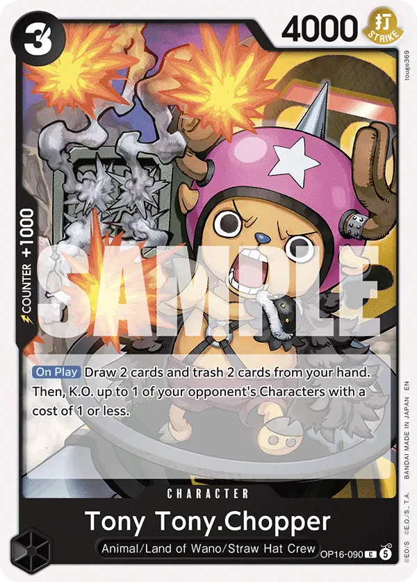 Immagine carta Tony Tony Chopper