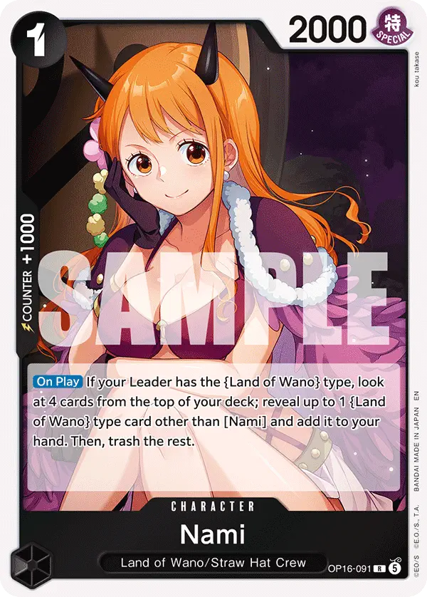 Immagine carta Nami
