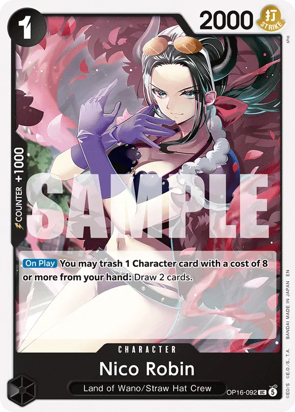 Immagine carta Nico Robin