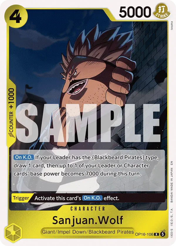 Immagine carta Sanjuan Wolf