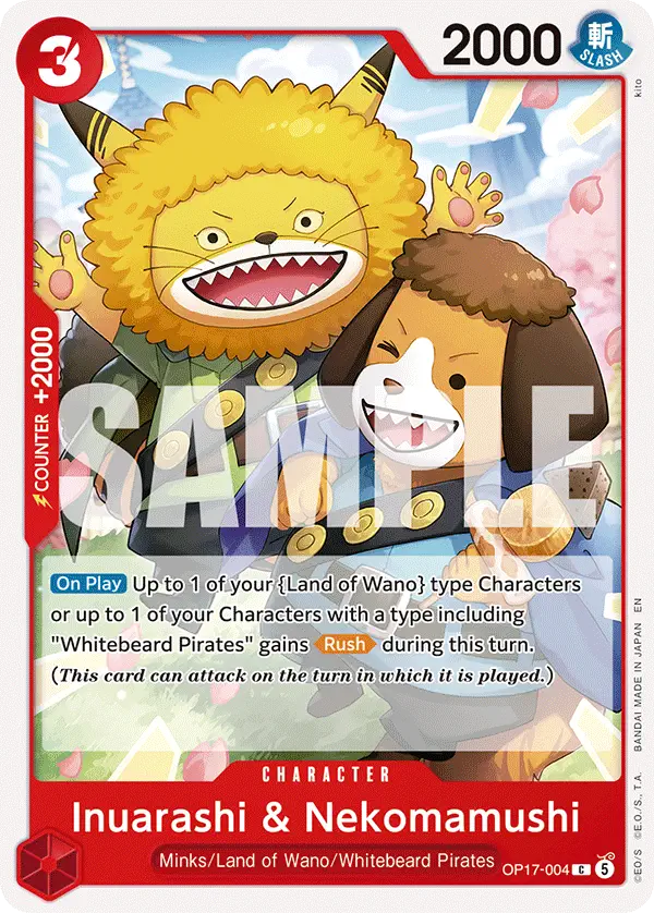 Immagine carta Inuarashi & Nekomamushi