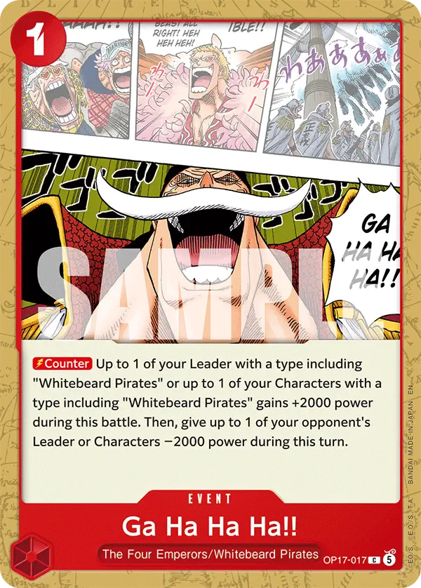 Immagine carta Ga Ha Ha Ha!!