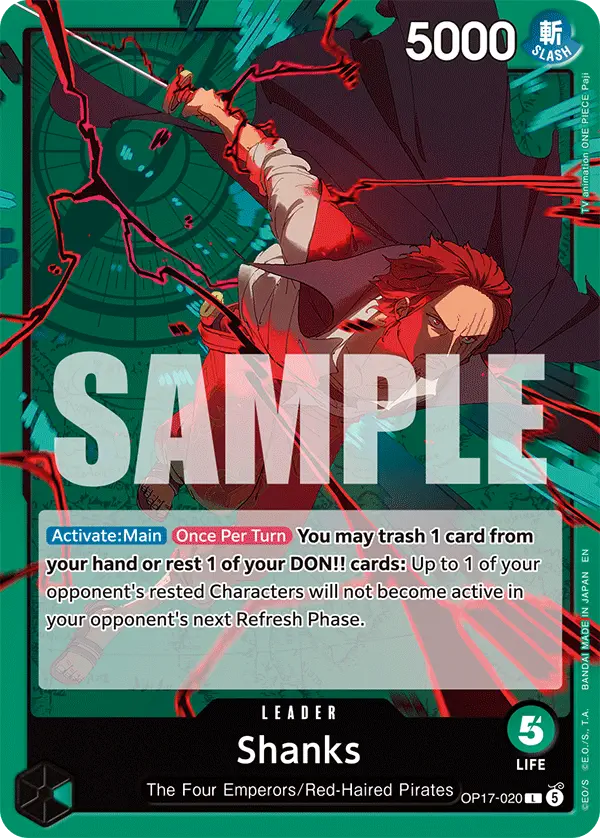 Immagine carta Shanks