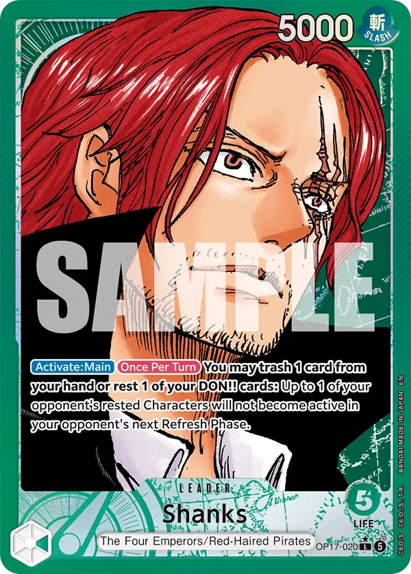 Immagine carta Shanks