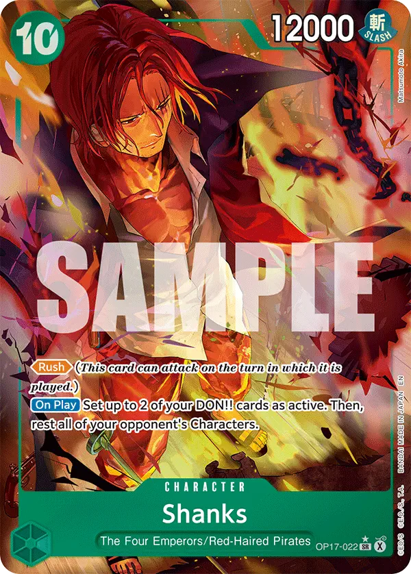 Immagine carta Shanks