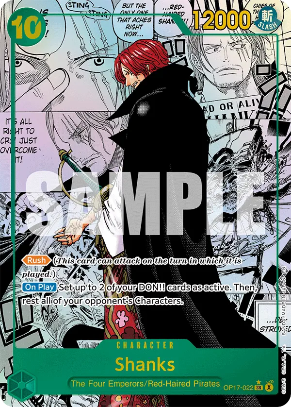 Immagine carta Shanks
