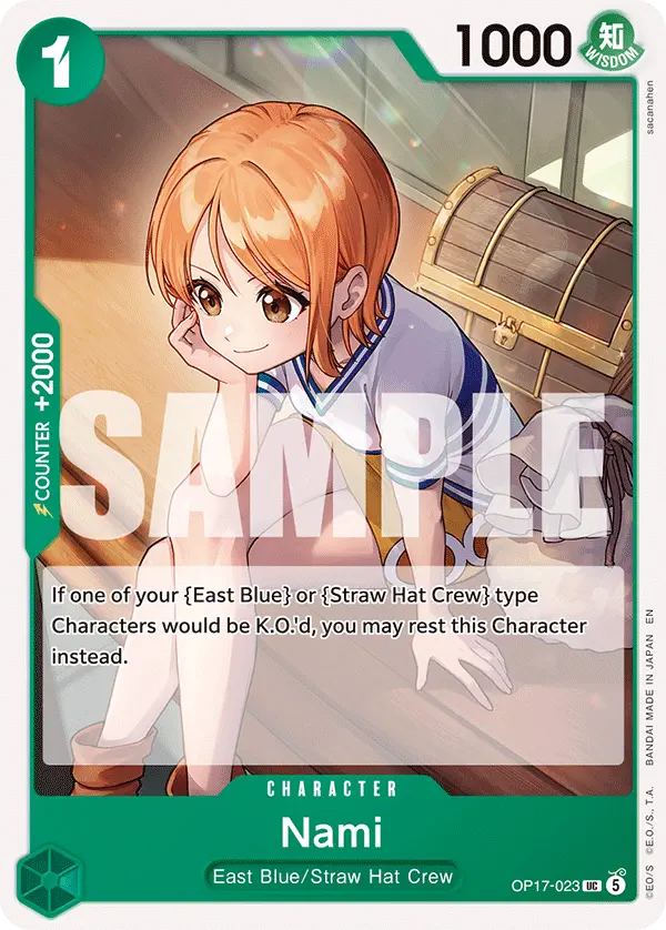 Immagine carta Nami