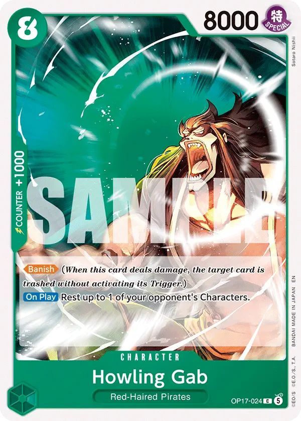 Immagine carta Howling Gab