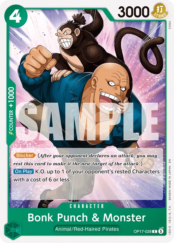 Immagine carta Bonk Punch & Monster