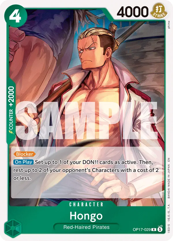 Immagine carta Hongo