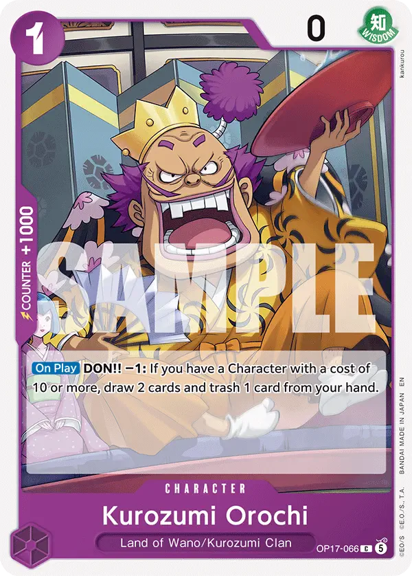 Immagine carta Kurozumi Orochi