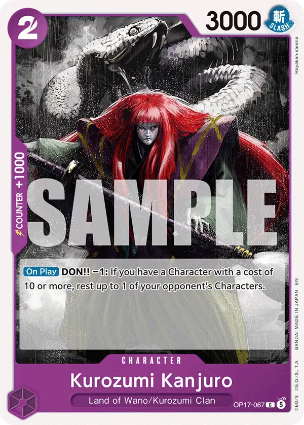 Immagine carta Kurozumi Kanjiro