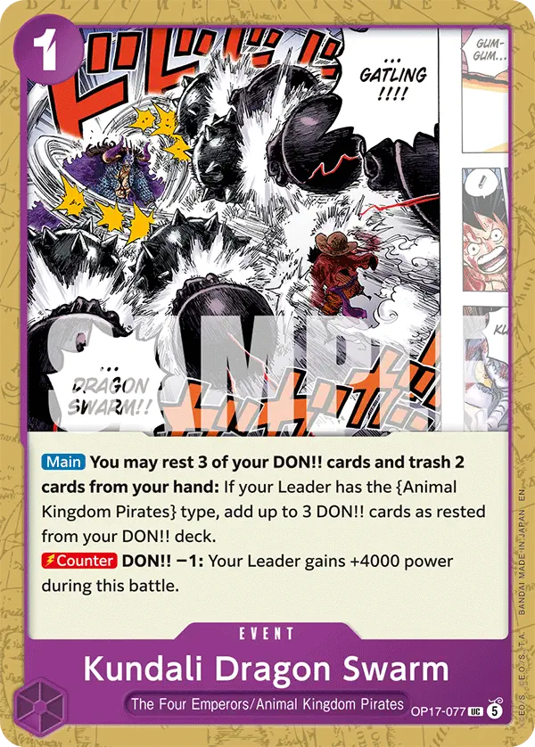 Immagine carta Kundali Dragon Swarm