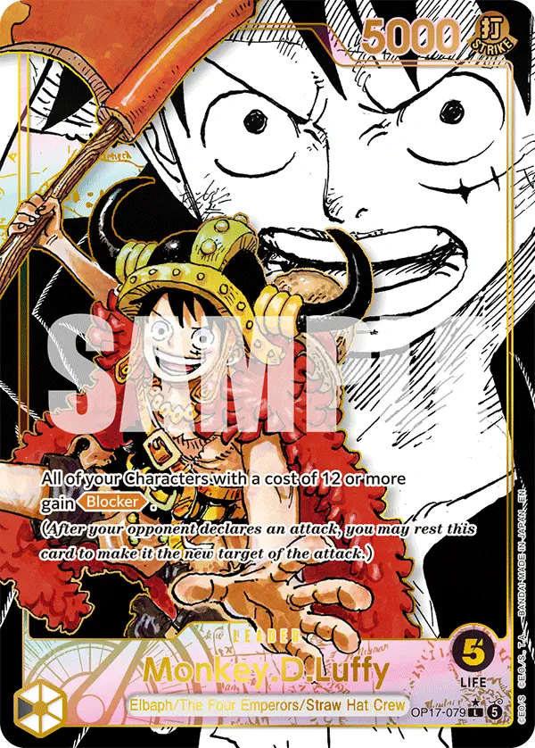 Immagine carta Monkey D Luffy