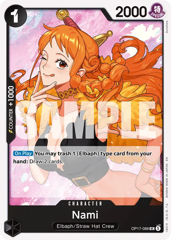 Immagine carta Nami