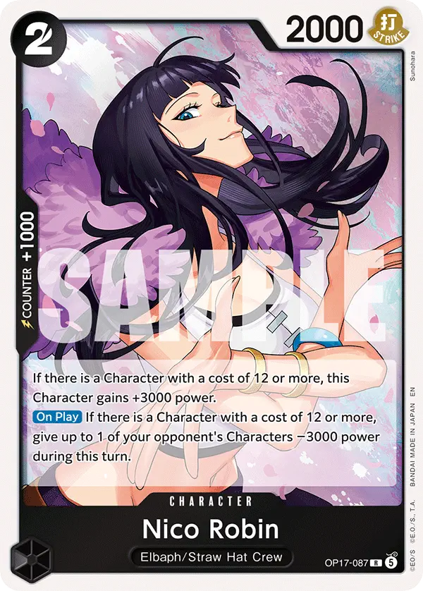Immagine carta Nico Robin