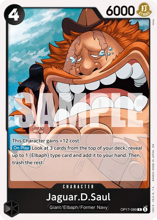 Immagine carta Jaguar D Saul