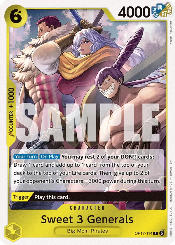 Immagine carta Sweet 3 General