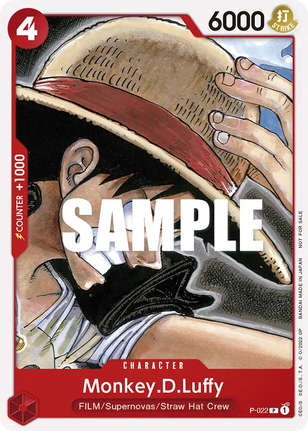 Immagine carta Monkey D Luffy