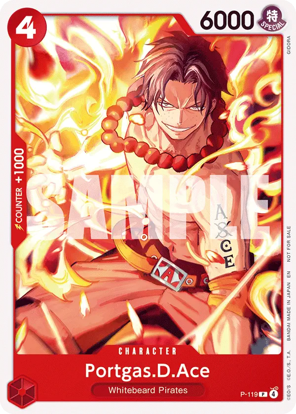 Immagine carta Portgas D Ace