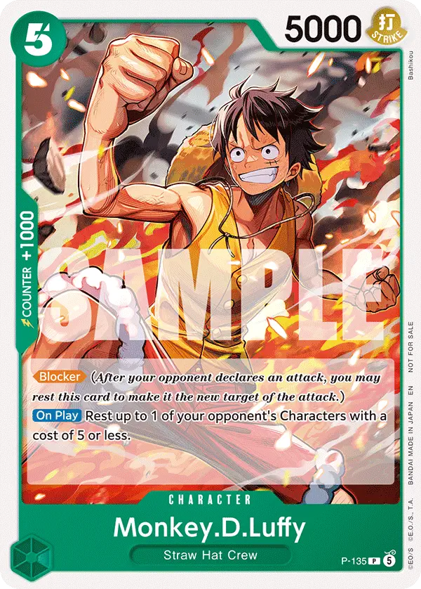 Immagine carta Monkey D Luffy