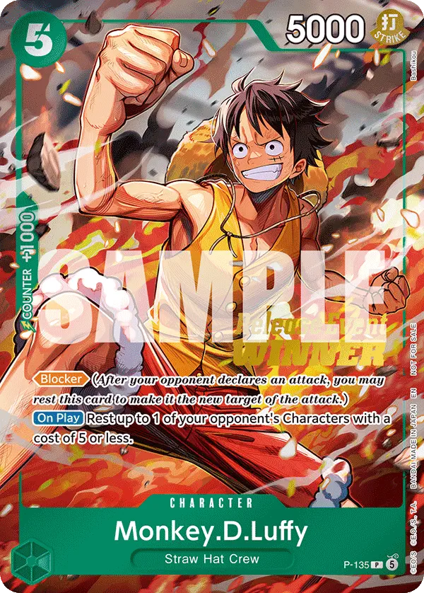Immagine carta Monkey D Luffy
