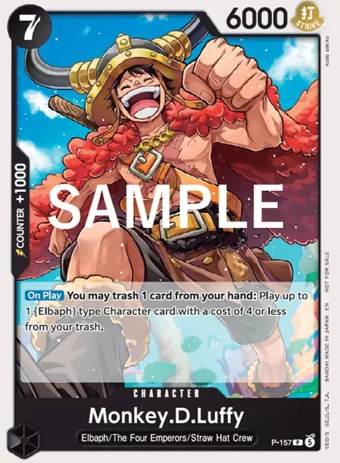 Immagine carta Monkey D Luffy