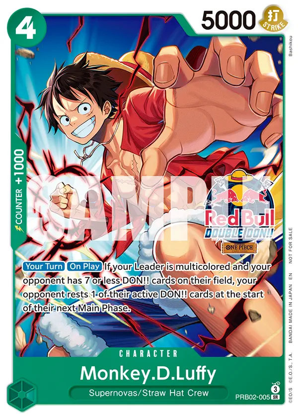 Immagine carta Monkey D Luffy