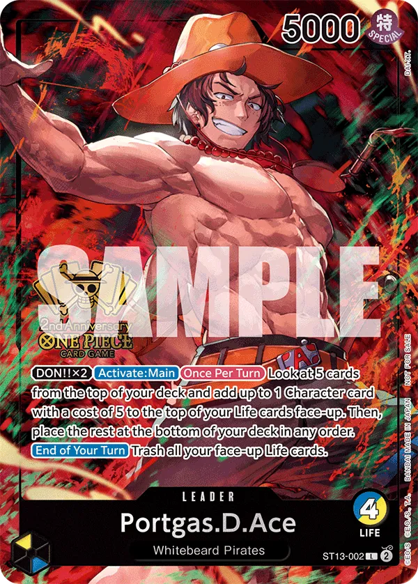 Immagine carta Portgas D Ace