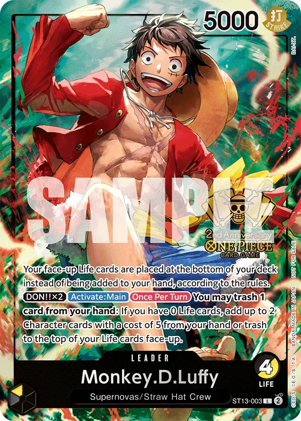 Immagine carta Monkey D Luffy