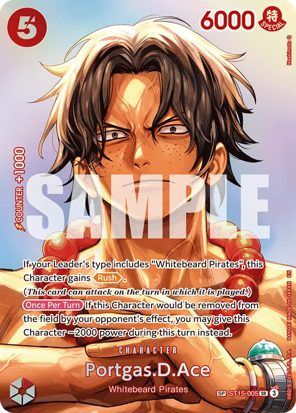 Immagine carta Portgas D Ace